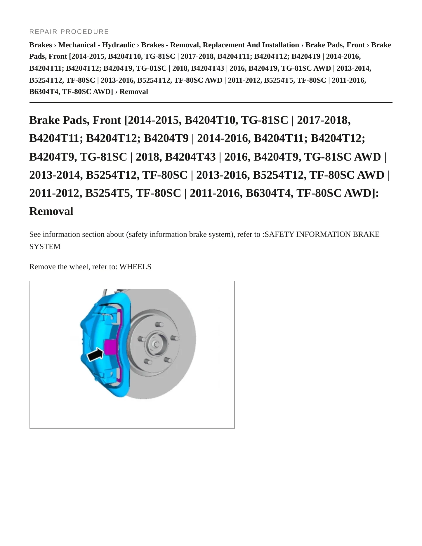 2016 Volvo S60 Service and Repair Manual preview page 4