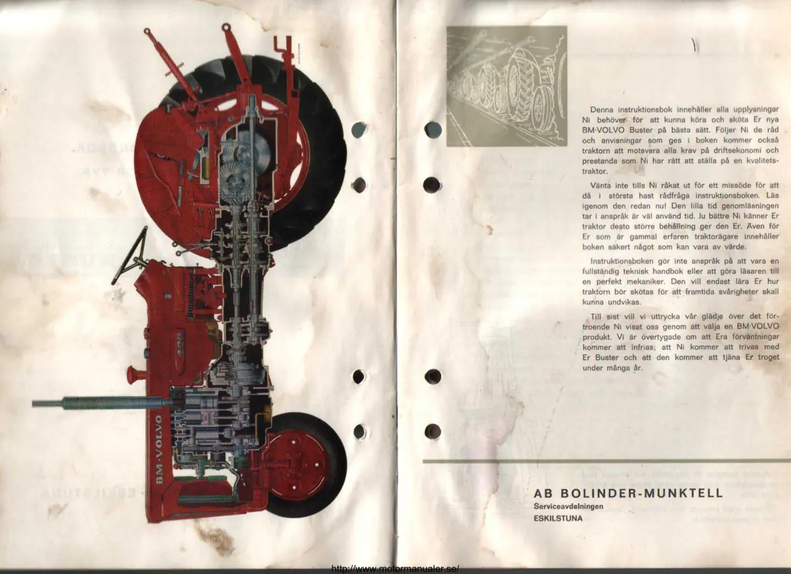 Volvo 400 Buster Tractor Service & Repair Manual preview page 3
