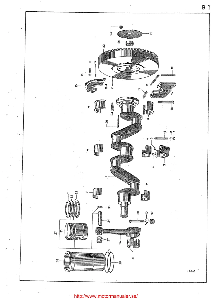 Volvo Reservdelskatalog T21 - T25 Traktor Tractor Service & Repair Manual preview page 6